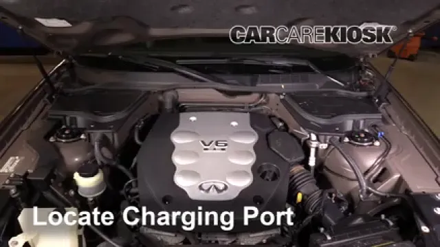 2005 Infiniti FX35 3.5L V6 Climatisation Ajouter du réfrigérant